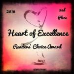 Heart of Excellence Readers' Choice Award